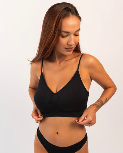 Sutiã Top Sem Costura