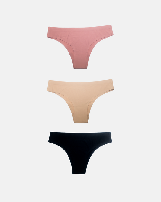 Kit 3 Calcinhas All Day Tanga