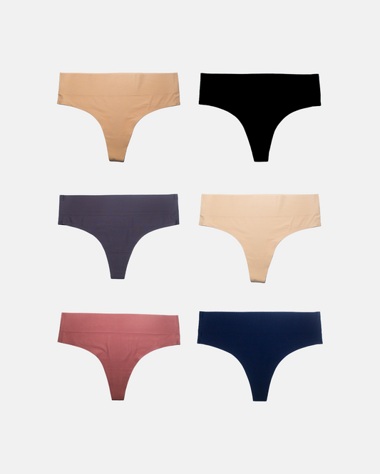 Kit 6 Calcinhas Lift Fio