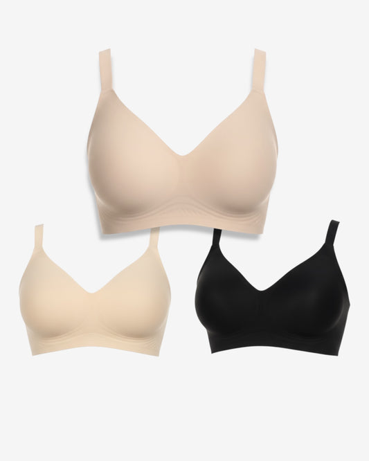 Kit 3 Sutiãs All Day Sculpt