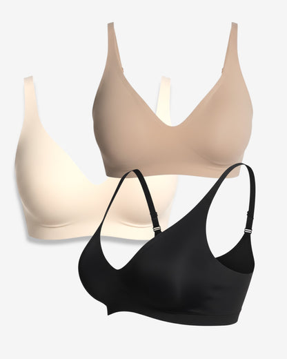 Kit 3 Sutiãs All Day Laser