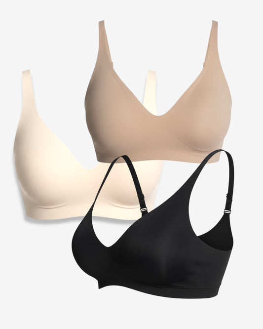 Kit 3 Sutiãs All Day Laser