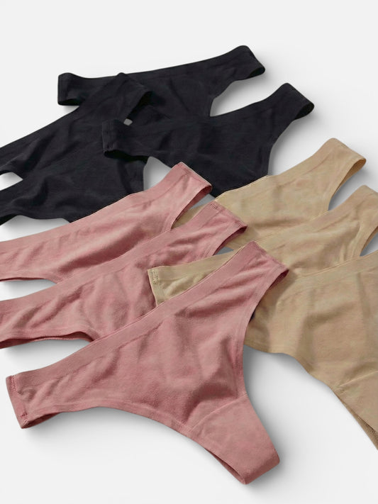 Kit 10 Calcinhas All Day Fio PNR